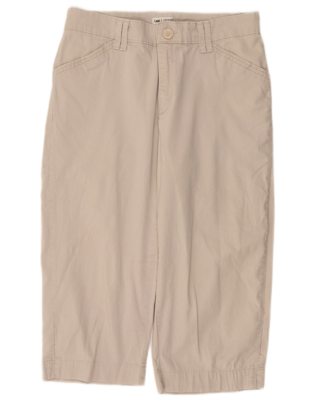 LEE Damen Caprihose W30 L19 Beige