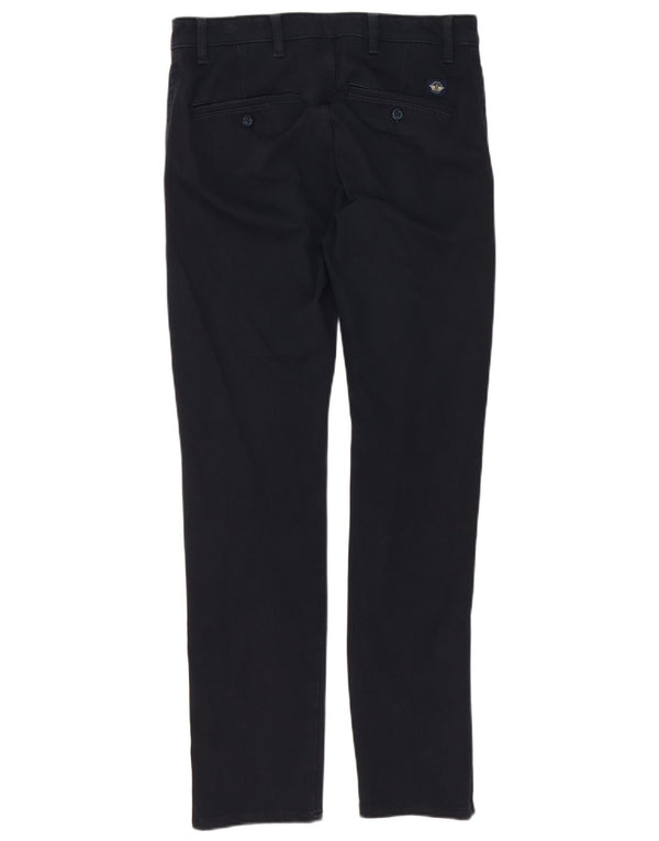 Dockers Mens Slim Chino Παντελόνι W30 L32 Navy Blue Cotton