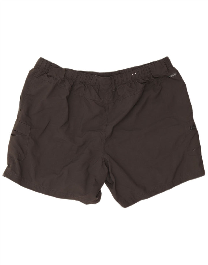 Columbia Mens Cargo Shorts XL W36 Black Nylon