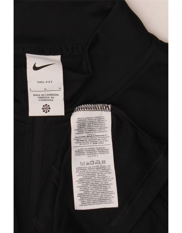 Nike Veste de survêtement pour homme Taille L Noir Polyester