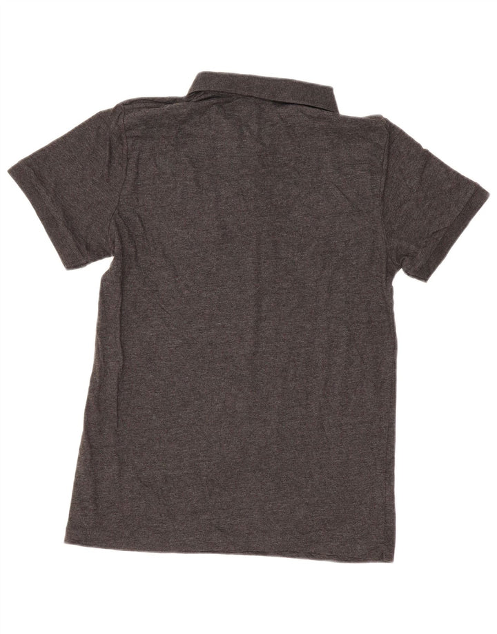 French Connection Mens Polo Shirt Medium Grey Cotton