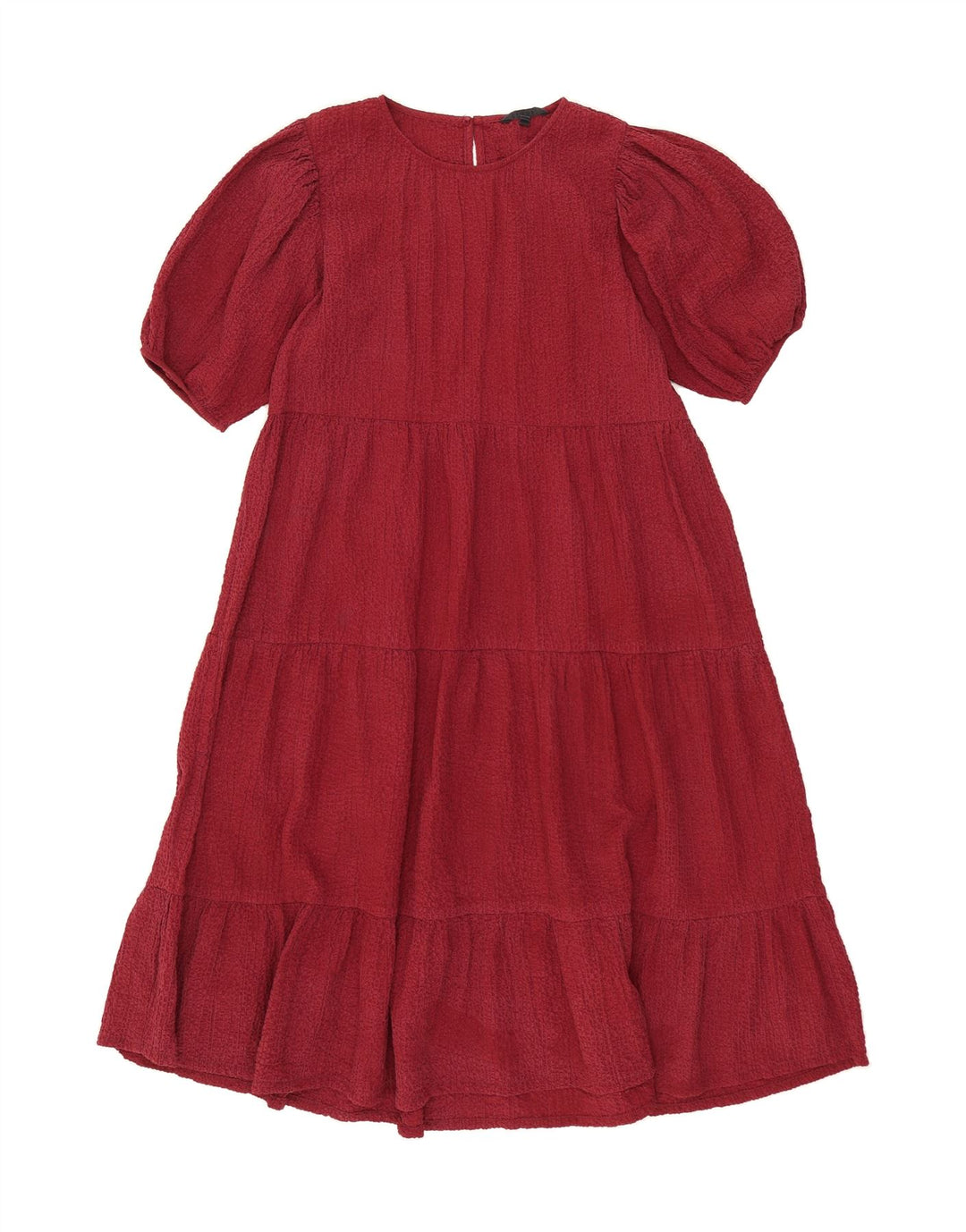DESIGUAL Womens Maxi Dress UK 12 Medium Maroon Vintage Desigual and Second-Hand Desigual from Messina Hembry 