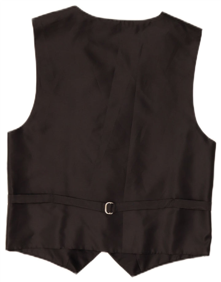 Chaleco vintage para hombre IT 46 Pequeño Negro