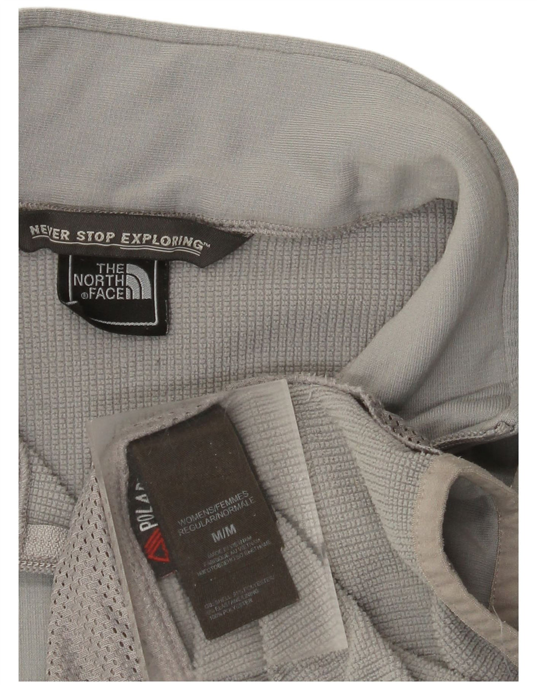 The North Face Veste de survêtement pour femme UK 14 Gris moyen Polyester