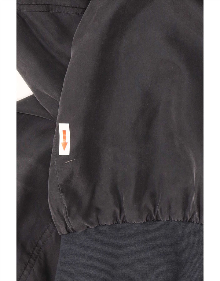 Vintage Mens Bomber Jacket UK 42 XL Navy Blue Classic
