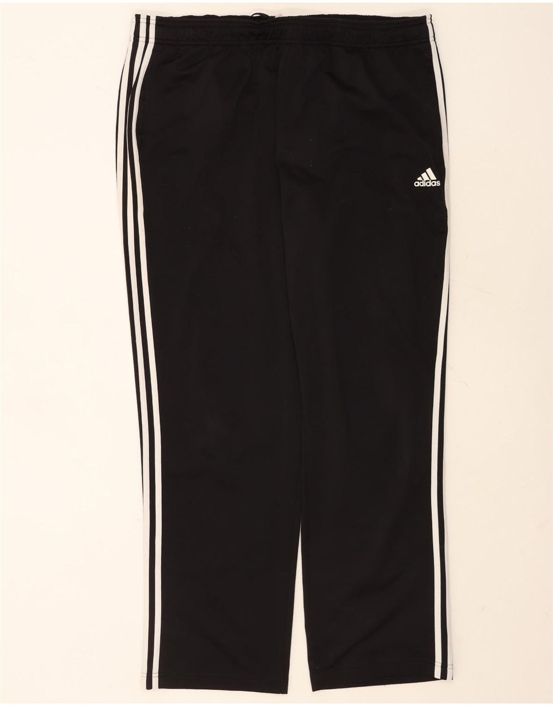 Adidas Mens Tracksuit Trousers 2XL  Black Polyester