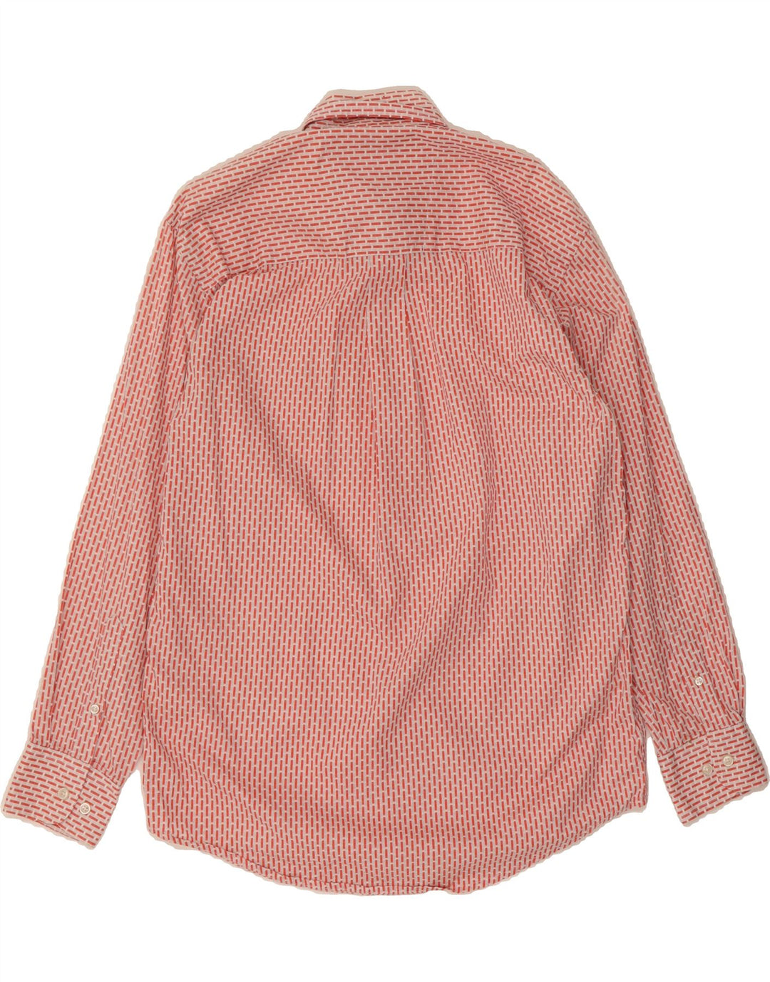 WRANGLER Mens Shirt Small Red Striped Cotton Vintage Wrangler and Second-Hand Wrangler from Messina Hembry 