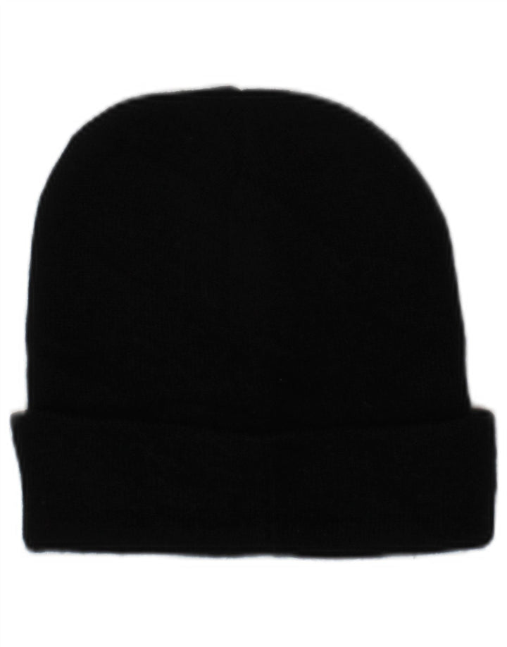 Calvin Klein Mens Graphic Knit Beanie Hat One Size Black Acrylic Logo