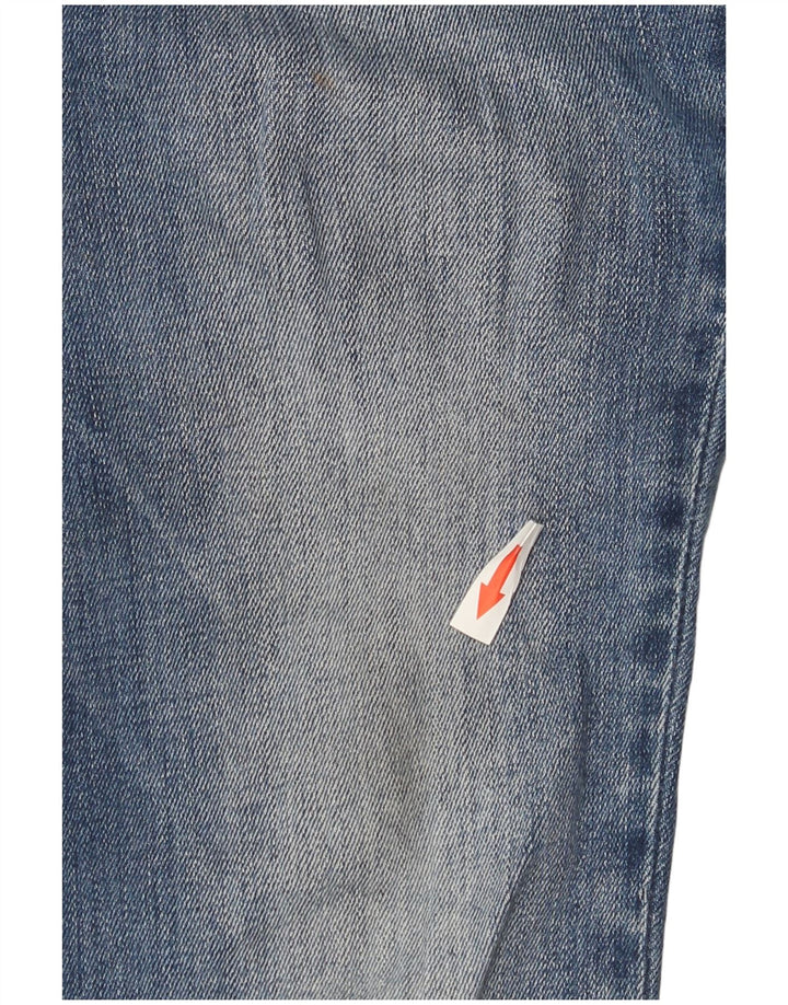 Levi's Damen Slim Jeans W31 L34 Blaue Baumwolle