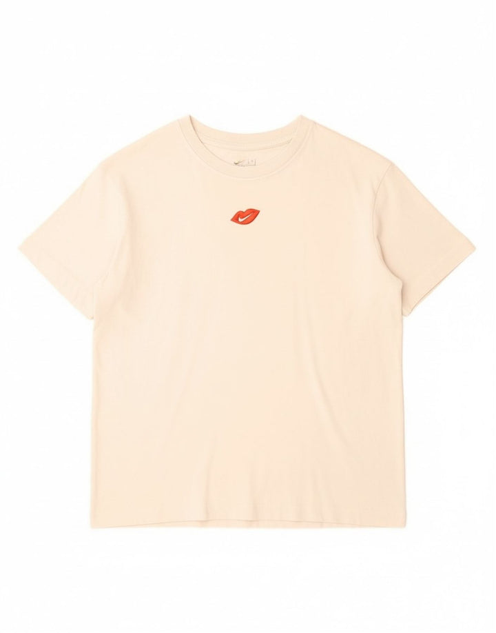 Nike Mens T-Shirt Top Small White Cotton