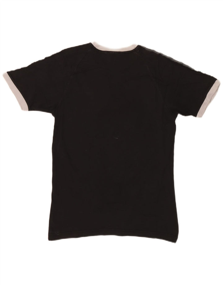 Adidas Mens T-Shirt Top Small Black