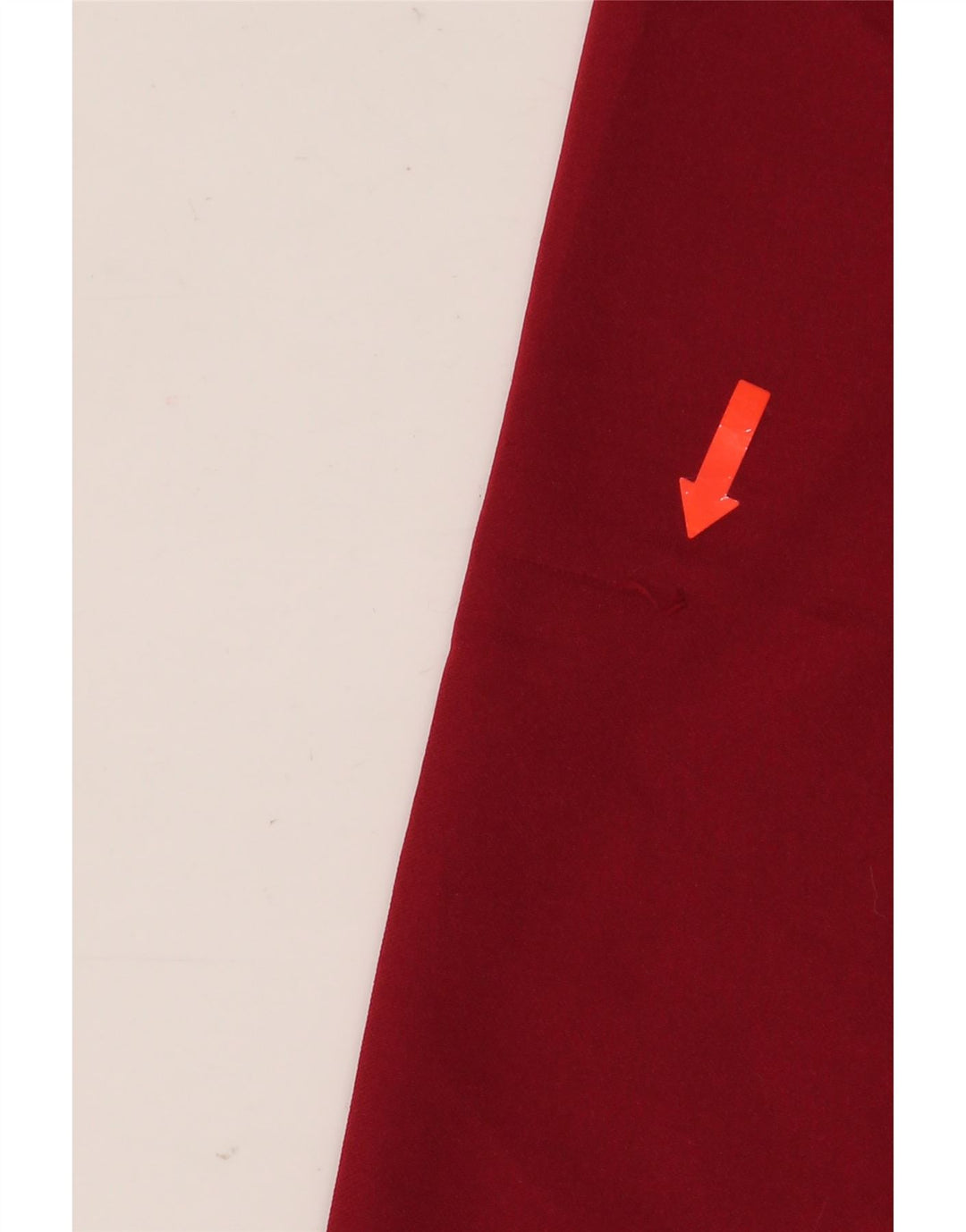 ERREA Mens Zip Hoodie Sweater Large Red Polyester