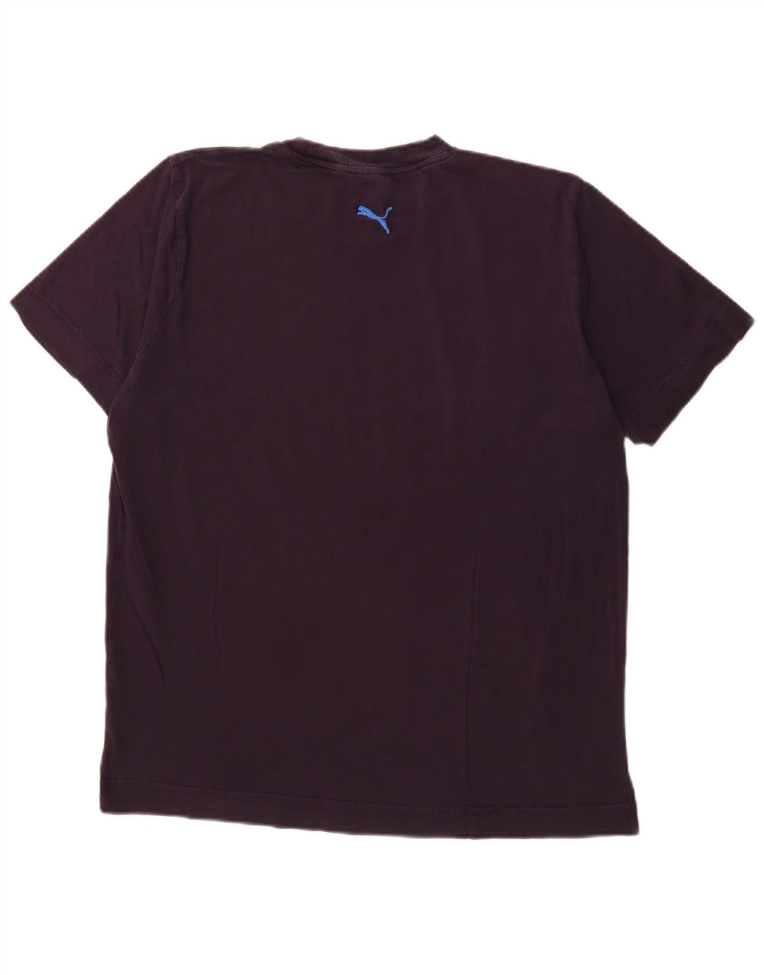 PUMA Mens Graphic T-Shirt Top Large Navy Blue