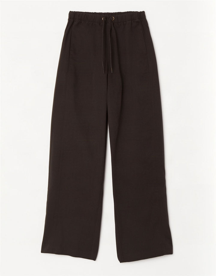 Zara Womens Wide Leg Trousers Medium W28 L31 Grey Polyester