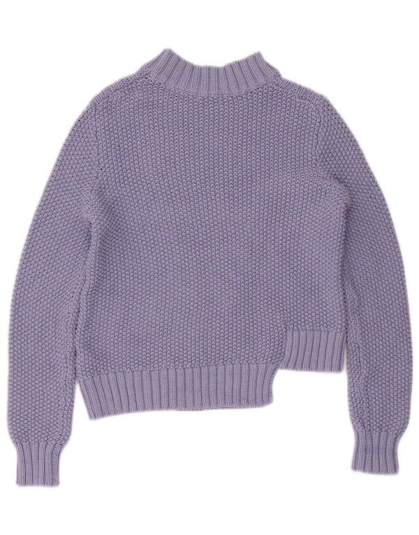 Marks & Spencer Damski sweter z golfem UK 10, mały fiolet