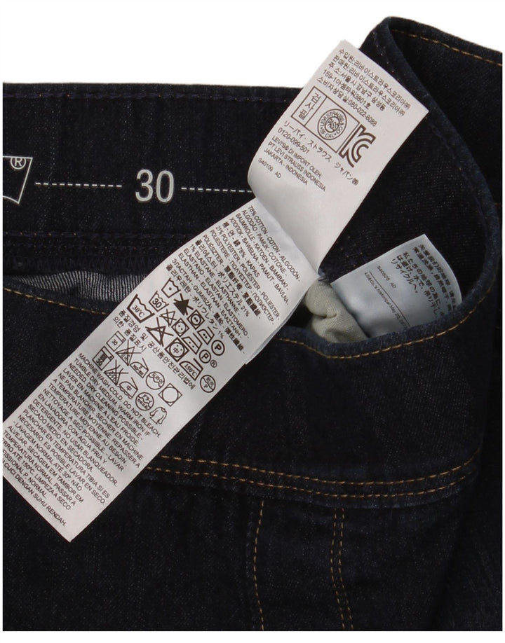 Levi's Damen Jegging-Jeans W30 L30 marineblaue Baumwolle