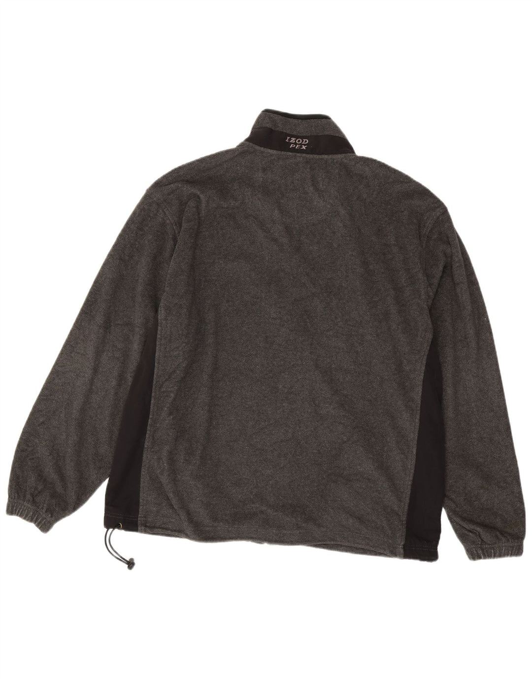 Izod Herre Fleecejakke UK 44 2XL Grå Colourblock Polyester