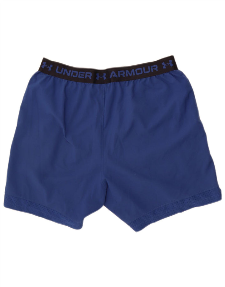 Under Armour Mens Graphic Sport Shorts XL  Blue Polyester