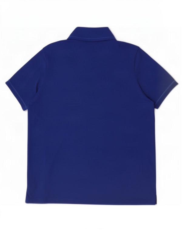 Polo Adidas Aeroready da uomo 2XL blu poliestere