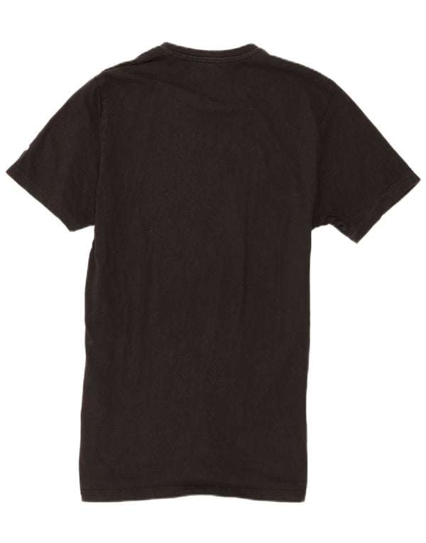 New Era Mens Chicago Bulls Graphic T-Shirt Top Medium Black Cotton