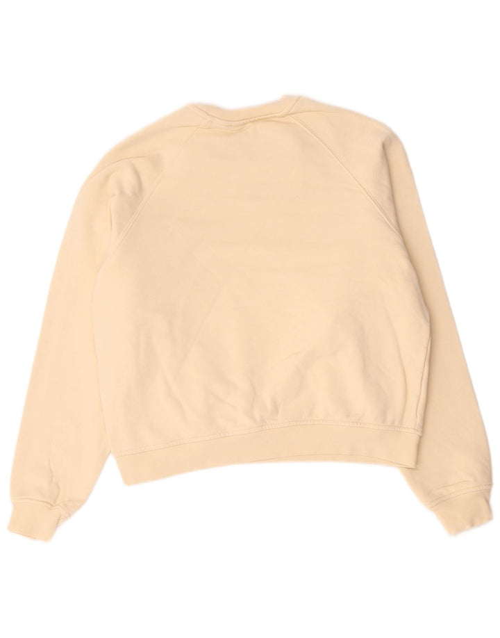 Felpa Zara da donna maglione UK 14 cotone beige medio