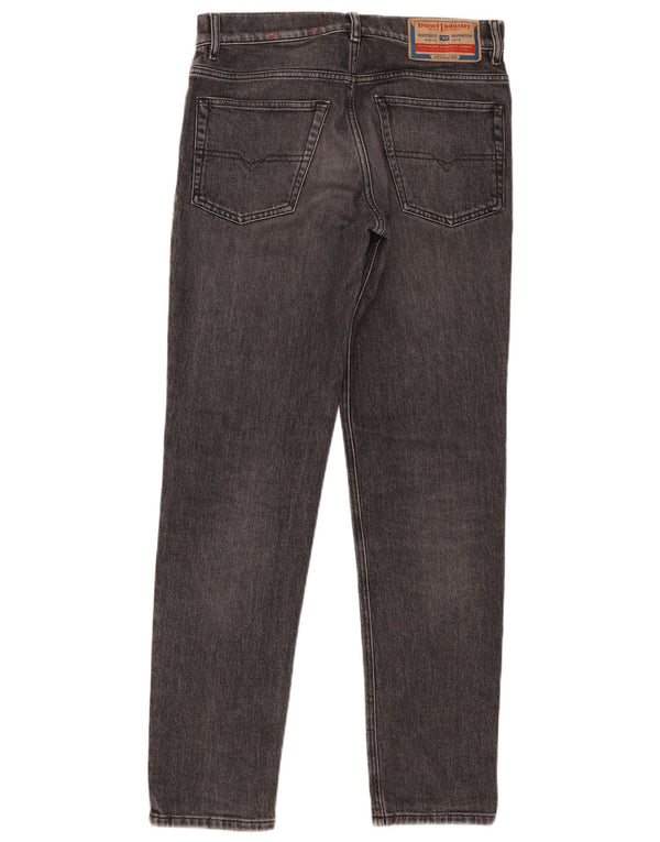 Diesel Mens Slim Jeans W29 L31 Cinza Algodão