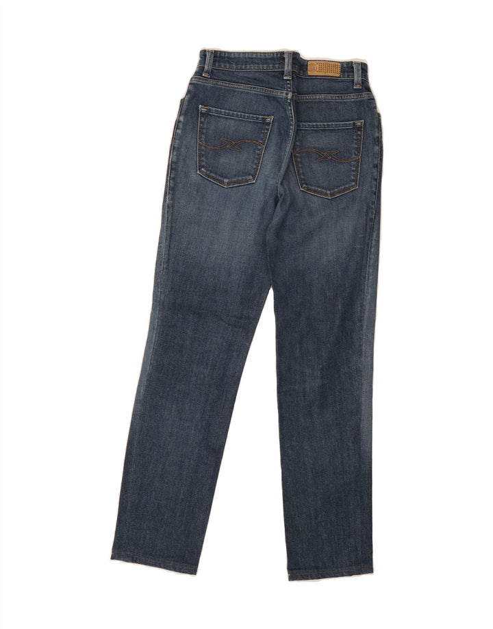 TRUSSARDI Womens Slim Jeans W26 L28 Blue Cotton Vintage Trussardi and Second-Hand Trussardi from Messina Hembry 