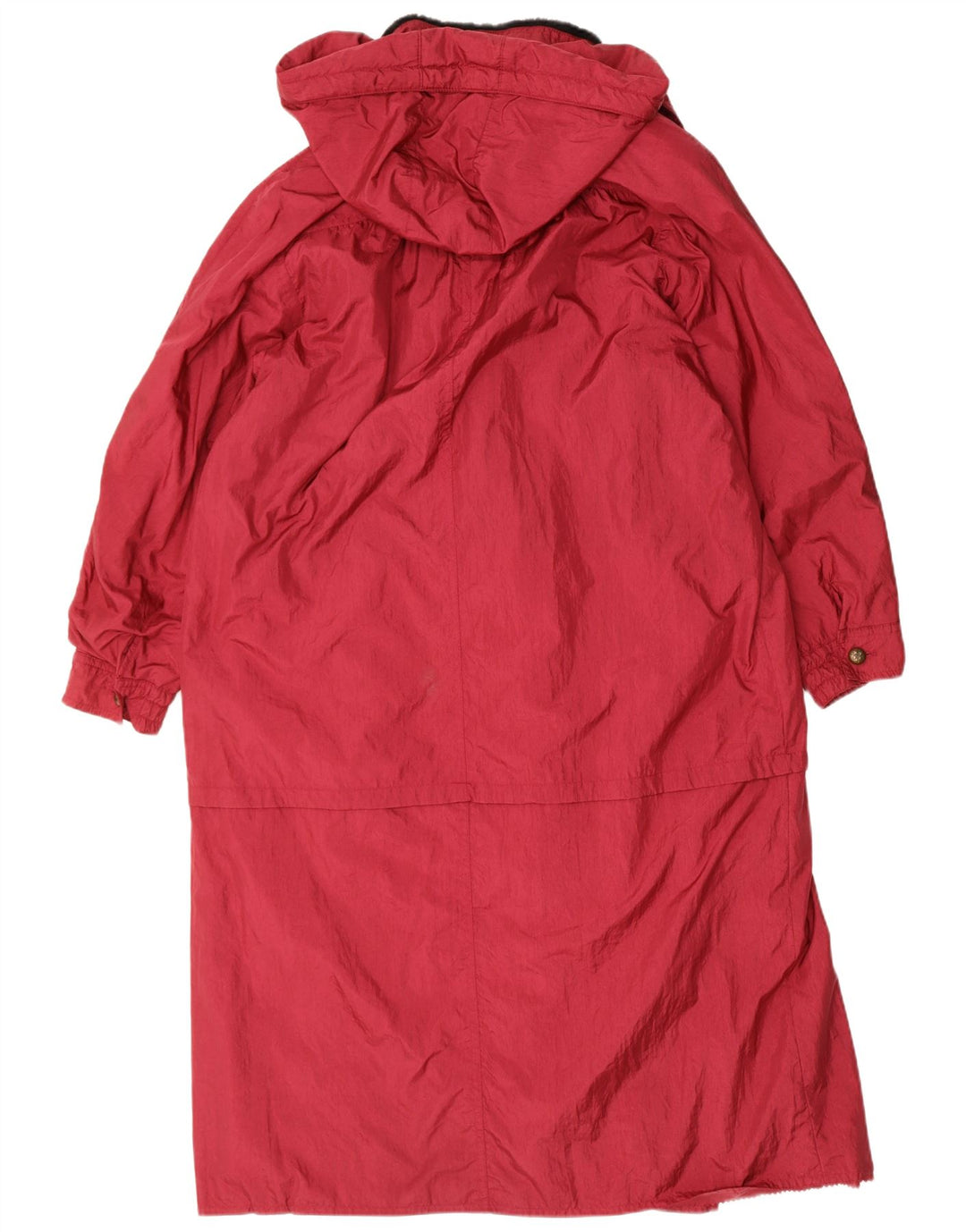 VALMELINE Womens Hooded Raincoat UK 20 2XL Red