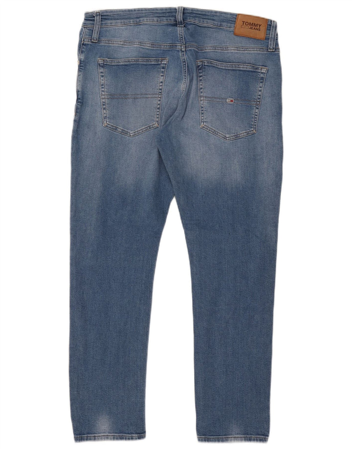 Tommy Hilfiger Mens Slim Jeans W38 L29 Blue