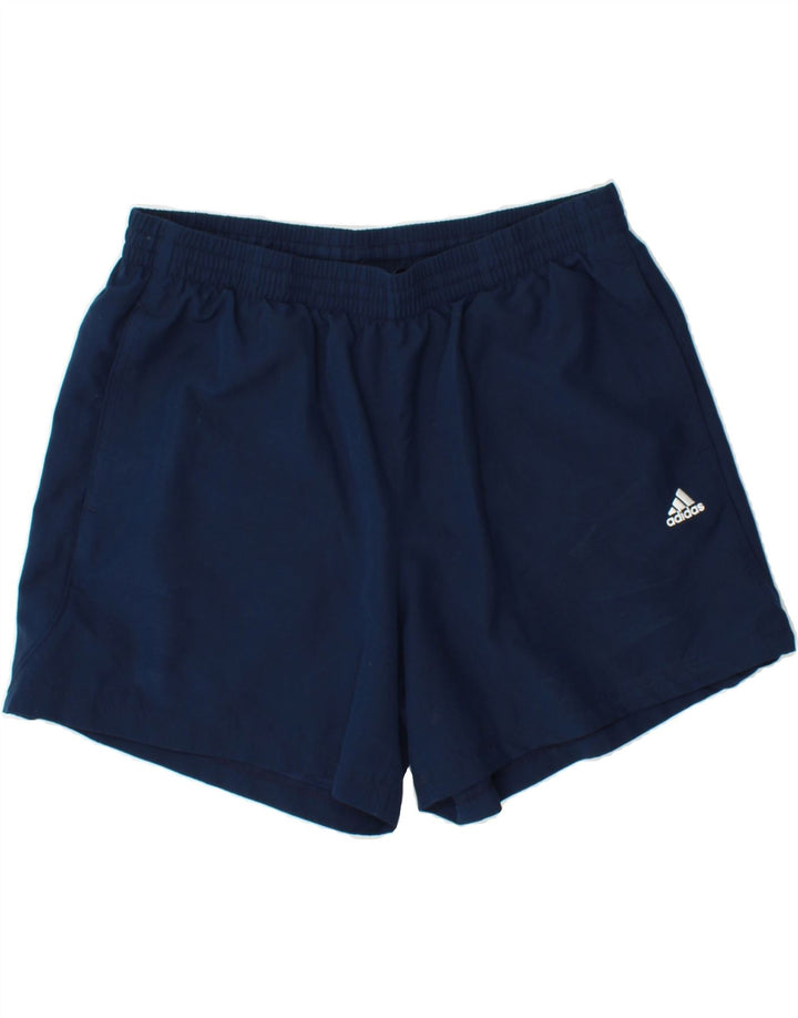ADIDAS Mens Sport Shorts XL  Navy Blue Polyester Vintage Adidas and Second-Hand Adidas from Messina Hembry 