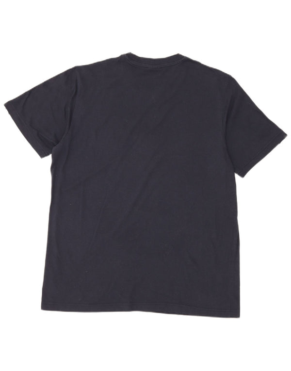 Adidas - Camiseta gráfica para hombre, talla grande, azul marino