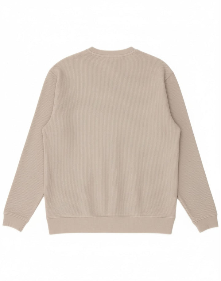 ZARA Mens Sweatshirt Jumper Medium Grey Cotton Vintage Zara and Second-Hand Zara from Messina Hembry 