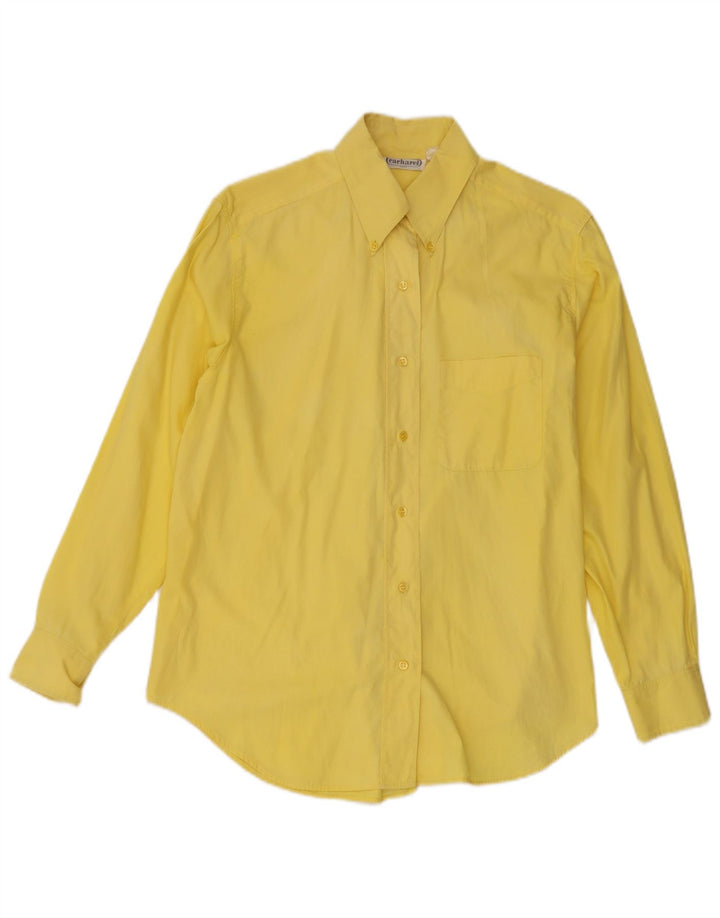 Camicia da donna Cacharel UK 14 grande gialla
