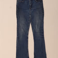 MARKS & SPENCER Damen Bootcut-Jeans mit normaler Passform, UK 10, Größe S, W30, L30, Blau