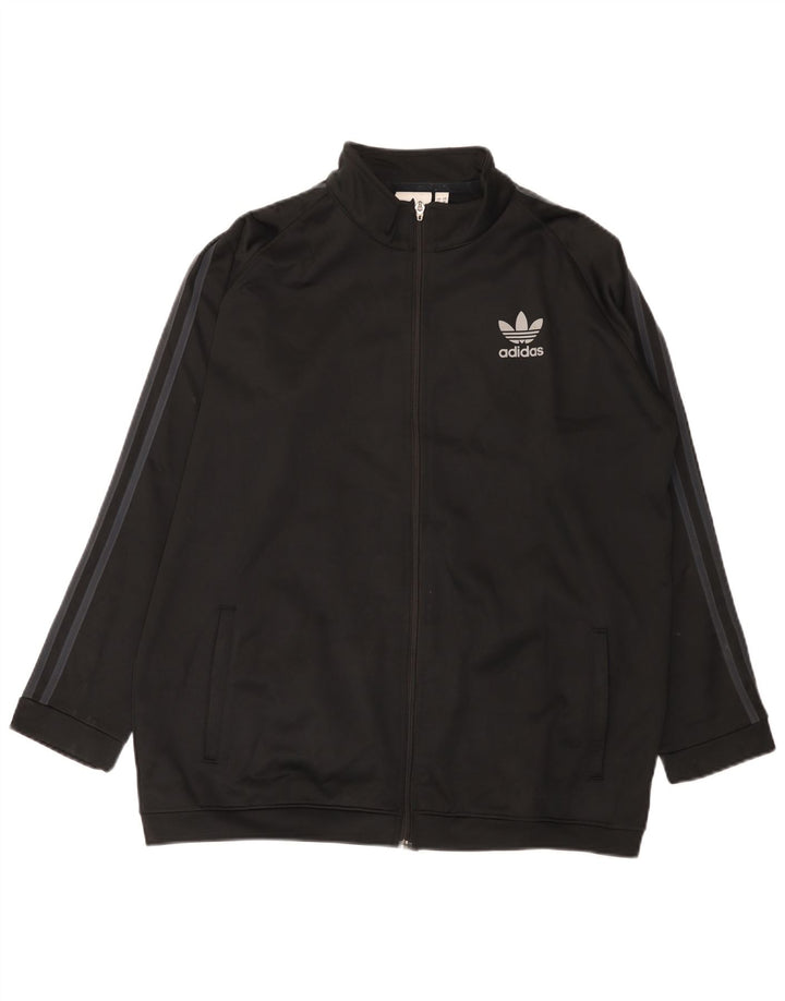 Adidas Træningsdragt til mænd Topjakke XL Sort Polyester