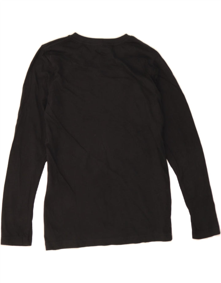 LEVI'S Boys Graphic Top Long Sleeve 14-15 Years Black Cotton Vintage Levi's and Second-Hand Levi's from Messina Hembry 
