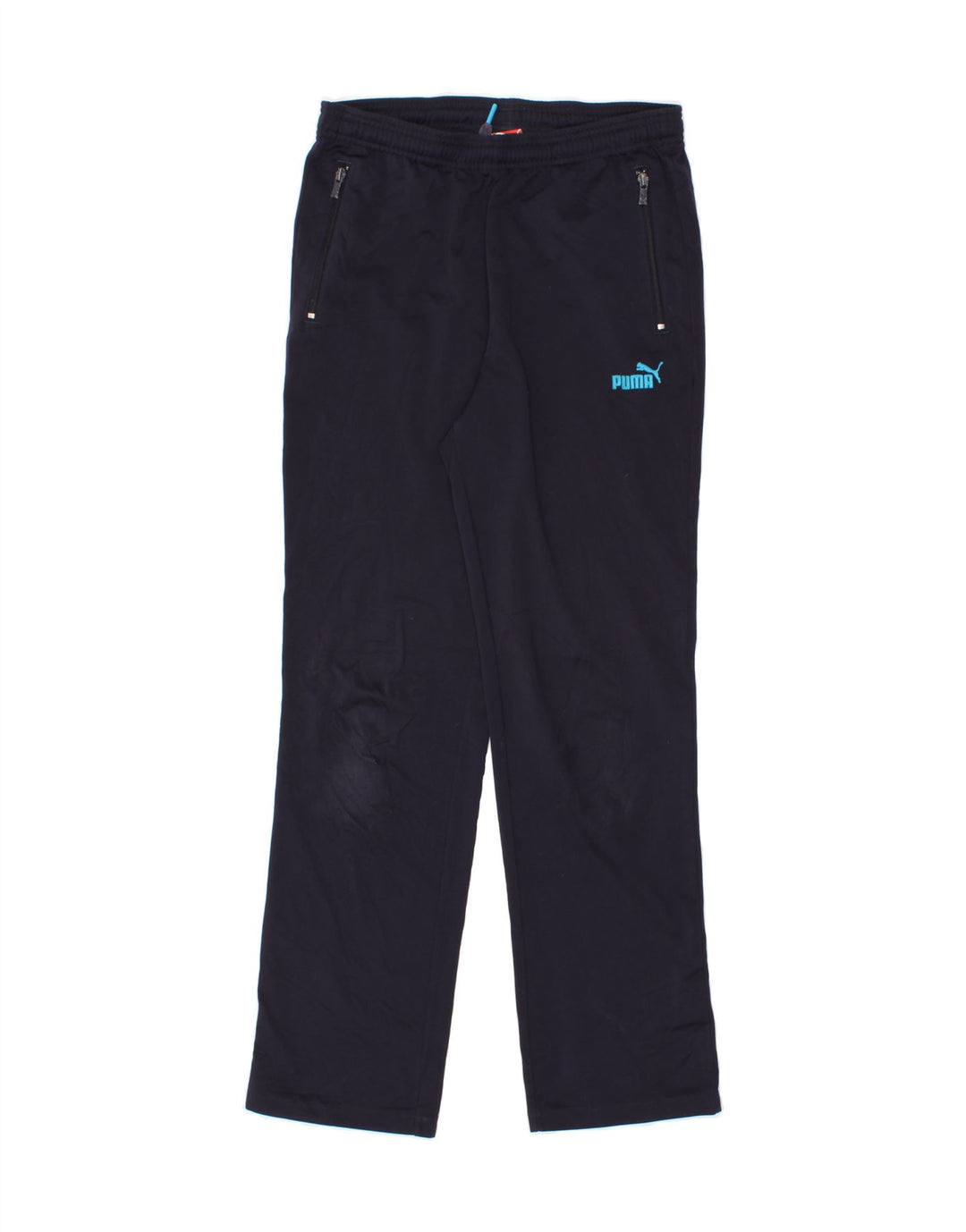 PUMA Boys Tracksuit Trousers 13-14 Years  Navy Blue Vintage Puma and Second-Hand Puma from Messina Hembry 