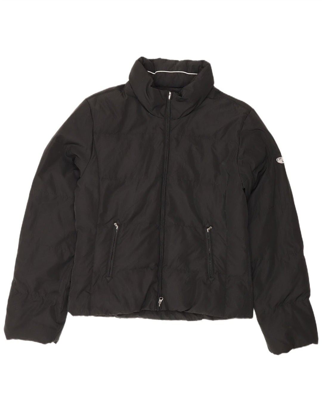 Champion Womens Padded Jacket UK 16 Large Black Polyester