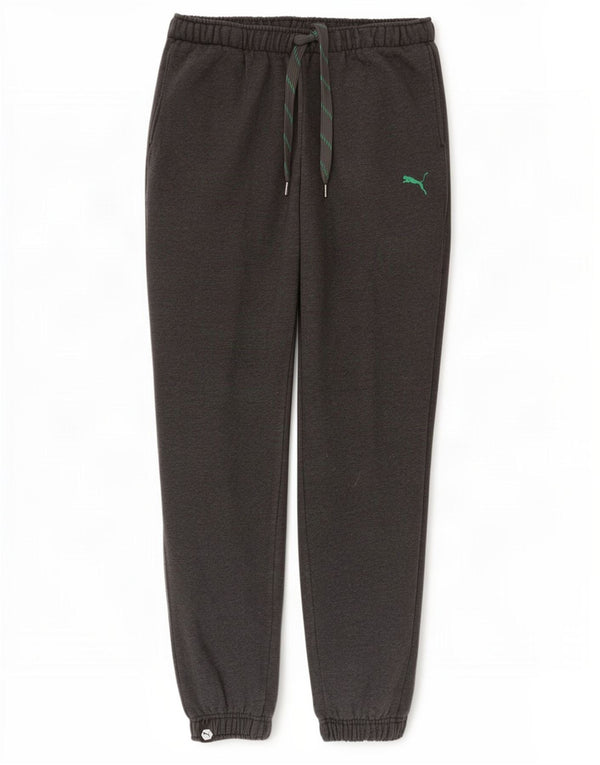 Puma Mens Tracksuit Trousers Joggers Large Grey Cotton