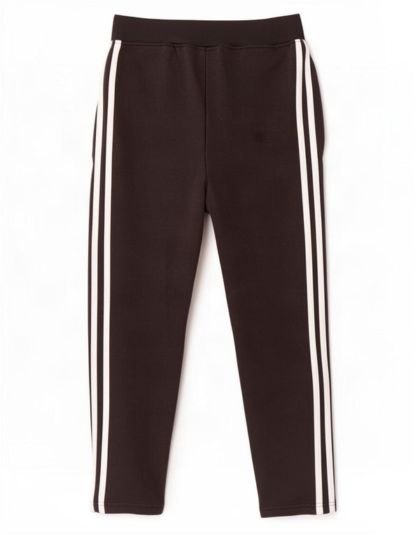 Pantaloni della tuta da donna Adidas UK 16/18 grandi cotone nero