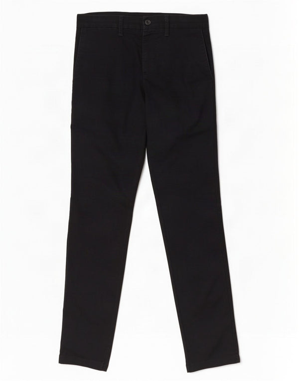 Carhartt Mens Slim Chino Calças W30 L32 Azul Marinho Algodão