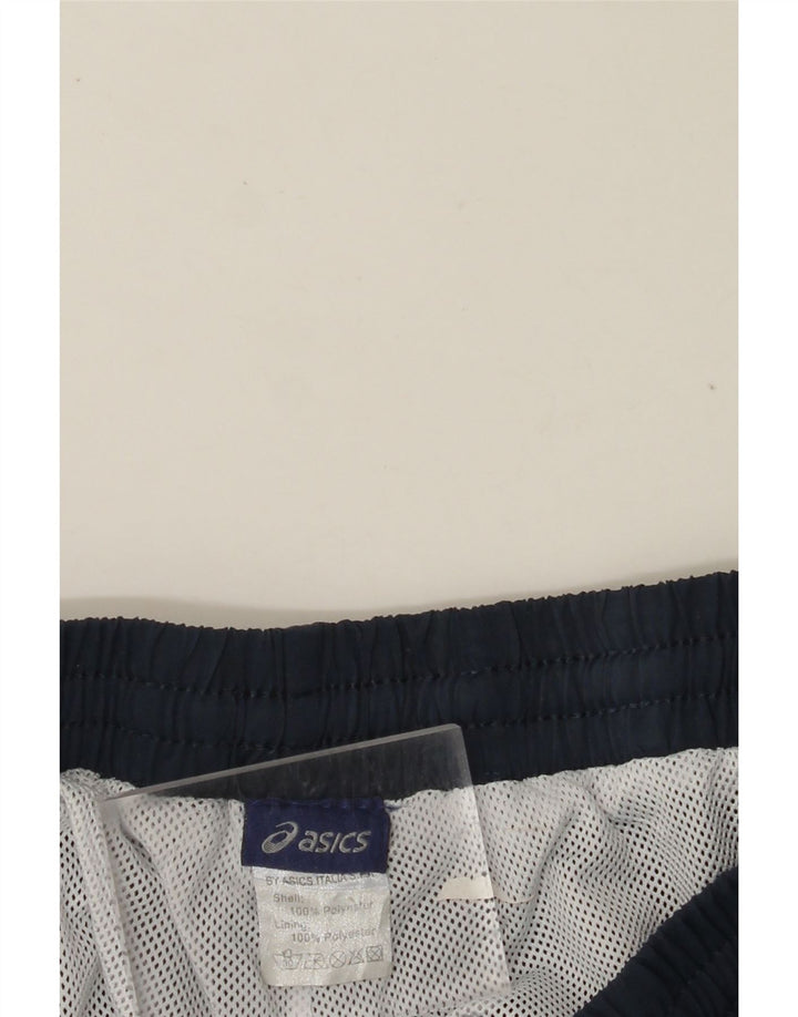 ASICS Mens Tracksuit Trousers 2XL Navy Blue Polyester