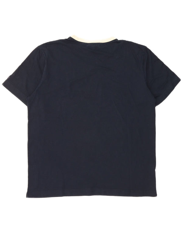 Ανδρικό γραφικό T-Shirt Navigare Top Large Navy Blue από βαμβάκι