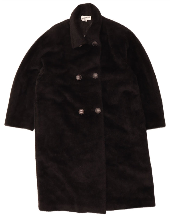 MIMMINA Womens Oversized Overcoat IT 44 Medium Black