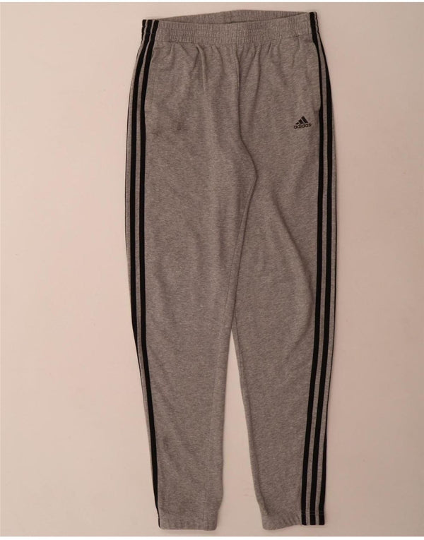 Adidas Boys αθλητική φόρμα παντελόνι Joggers 15-16 ετών γκρι βαμβακερό