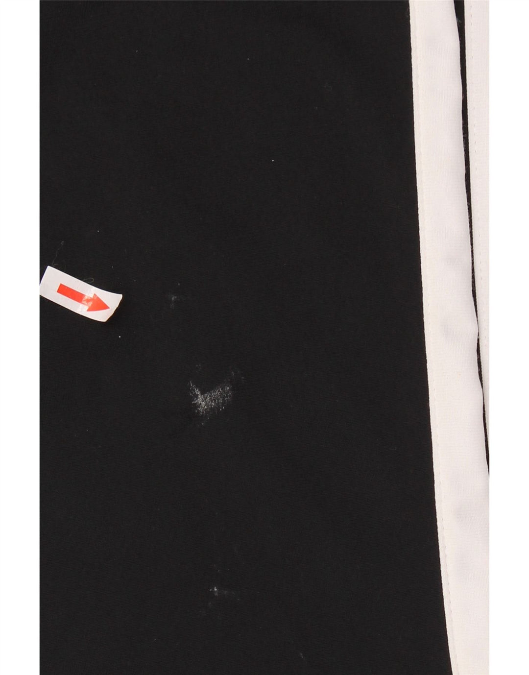 NIKE Mens Tracksuit Trousers Medium  Black Colourblock Polyester