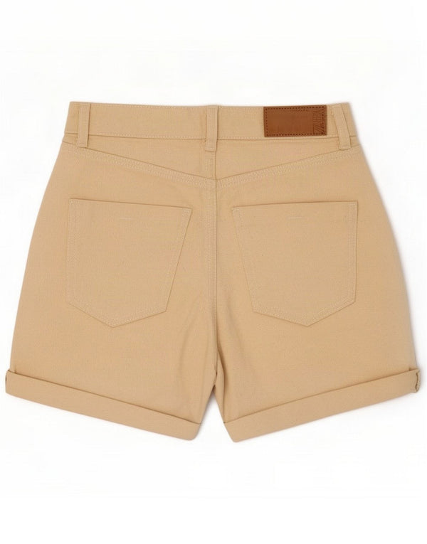 Zara Damen Jeansshorts EU 34 XS W24 Beige
