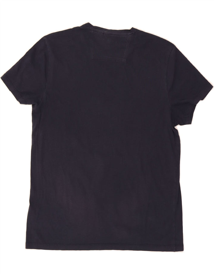 CALVIN KLEIN Mens T-Shirt Top Large Navy Blue Vintage Calvin Klein and Second-Hand Calvin Klein from Messina Hembry 