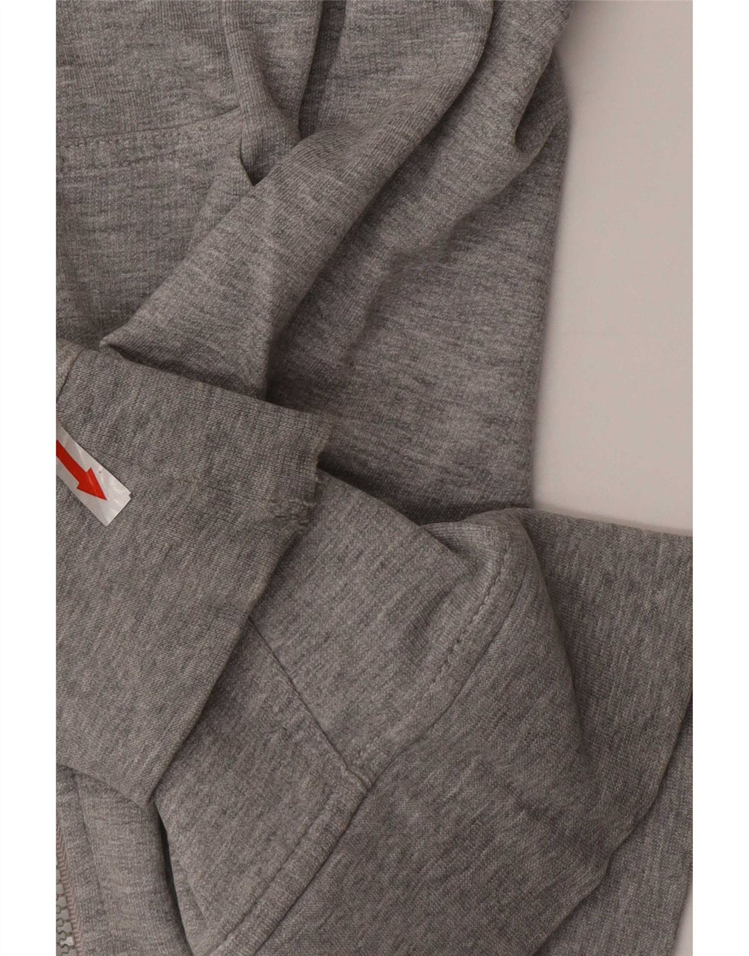 Kappa Mens Zip Hoodie Sweater Medium Grey Cotton