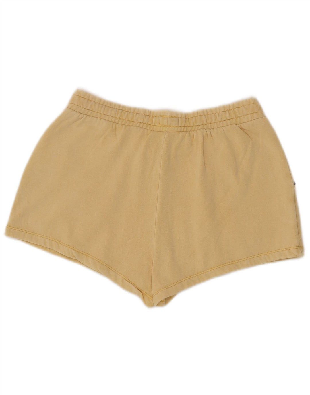 Roxy Womens Sport Shorts UK 14 Medium Yellow Cotton